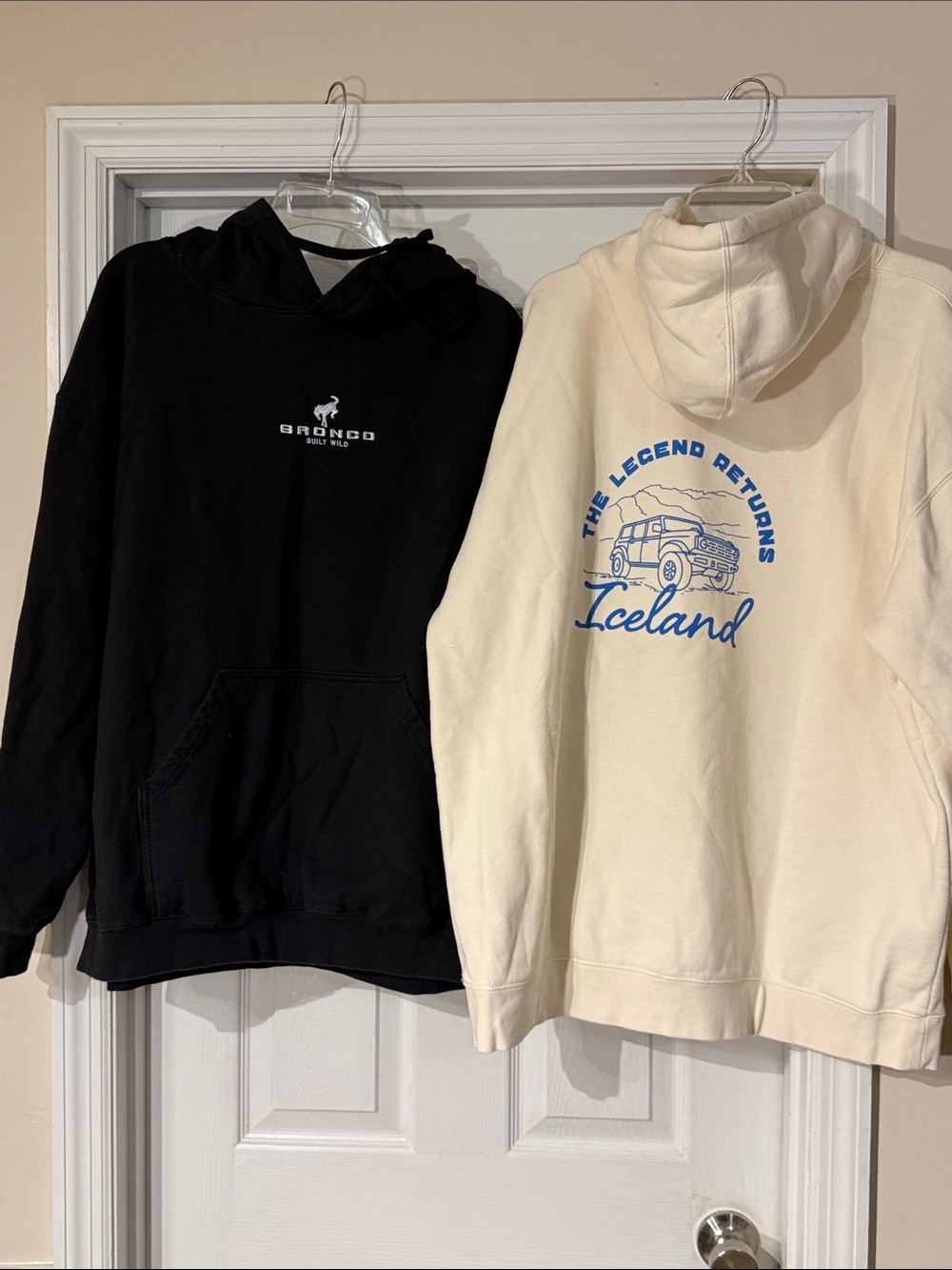 Pair of Ford Bronco 2Xl Hoodies